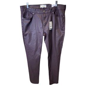 MNG Belle Dark Wash Denim Skinny Jeans SZ 14 Regular Length